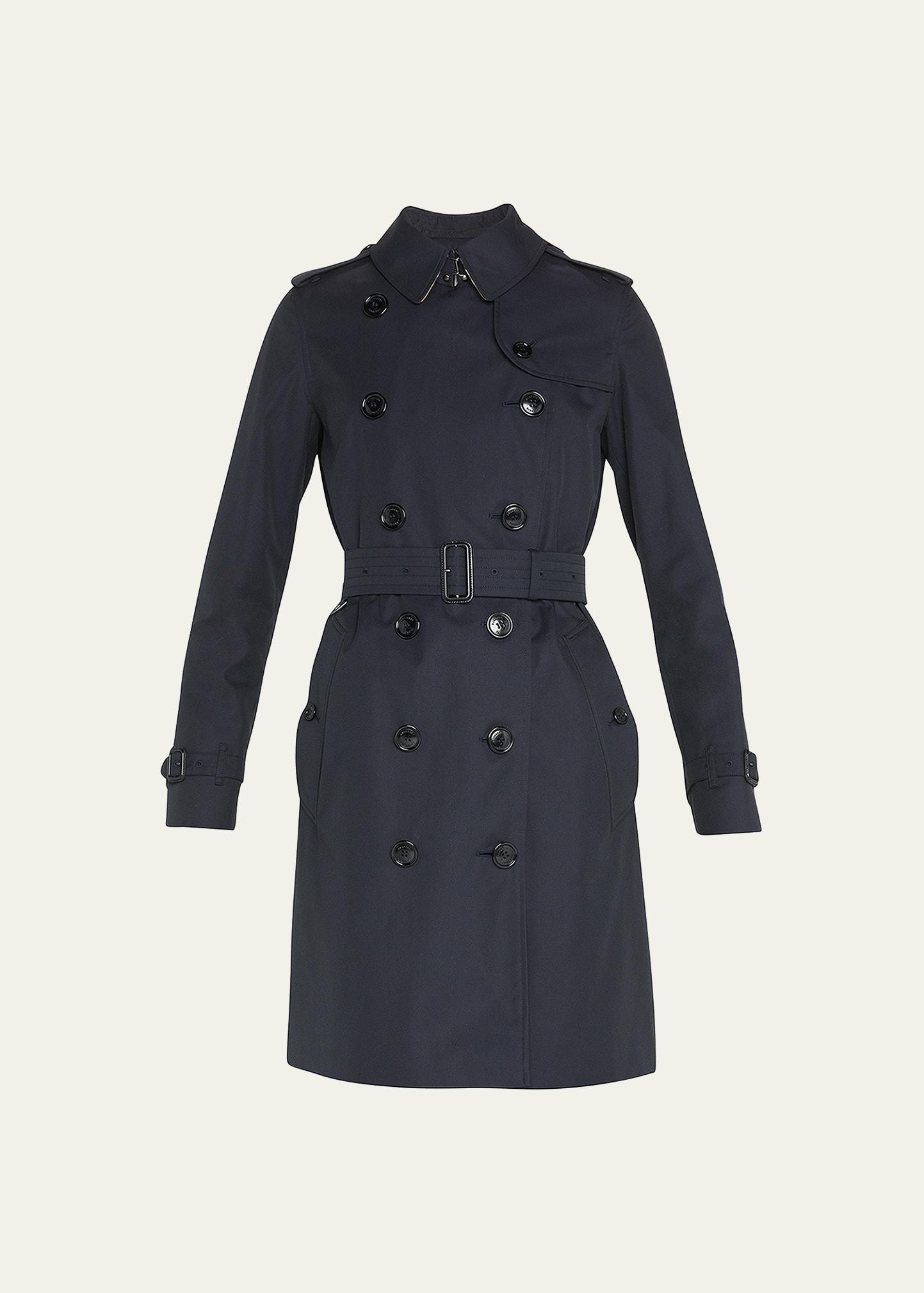 kensington heritage belted long trench coat