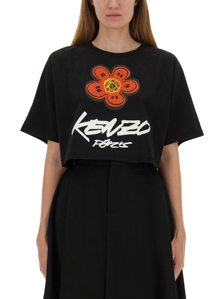 kenzo cropped t-shirt futura