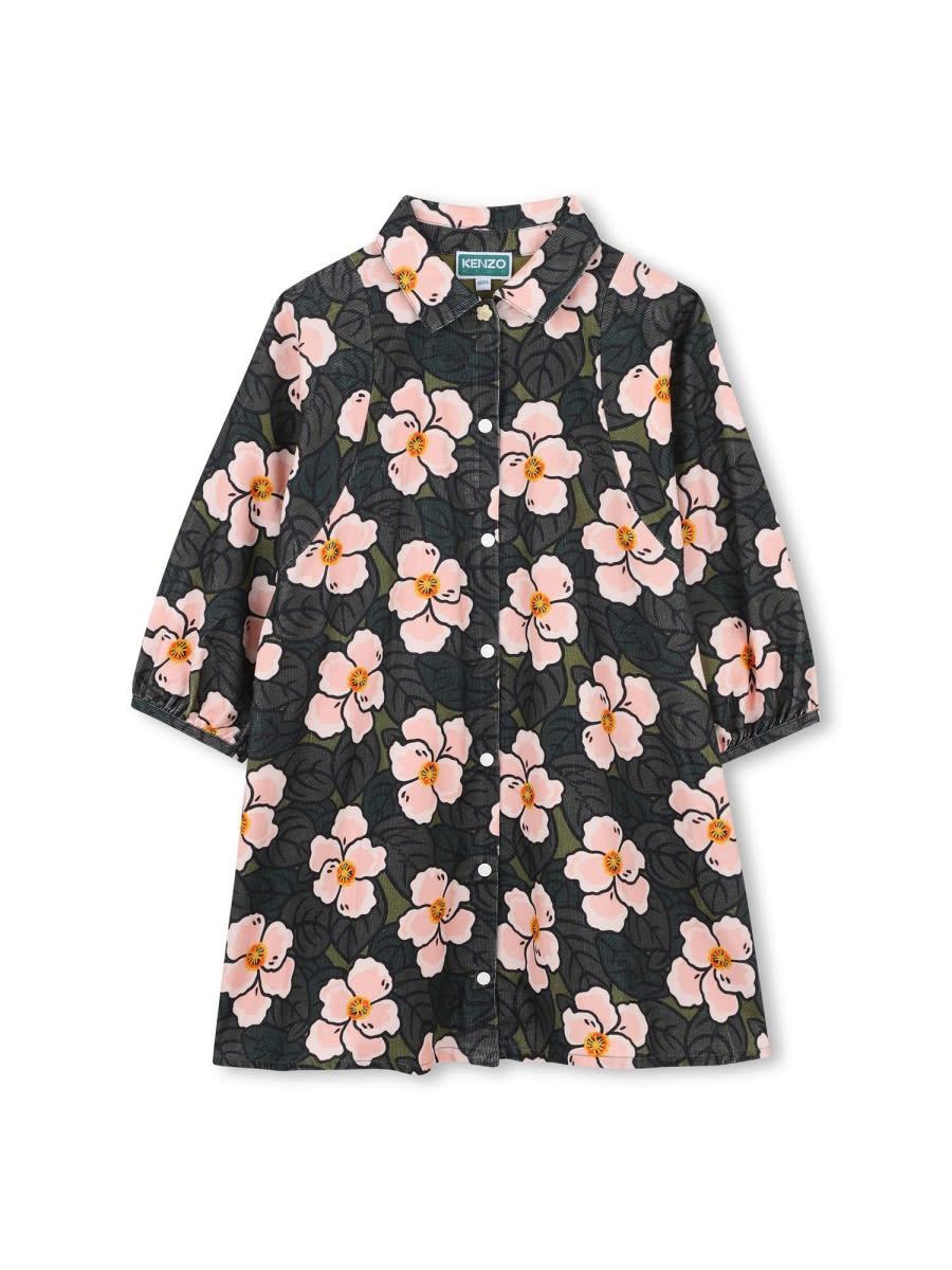 kenzo floral dress