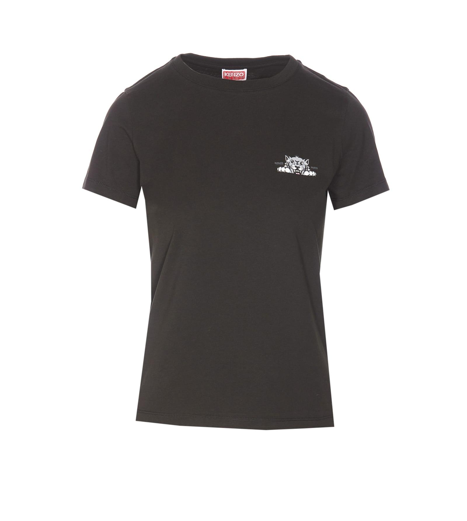 kenzo gots happy tiger t-shirt