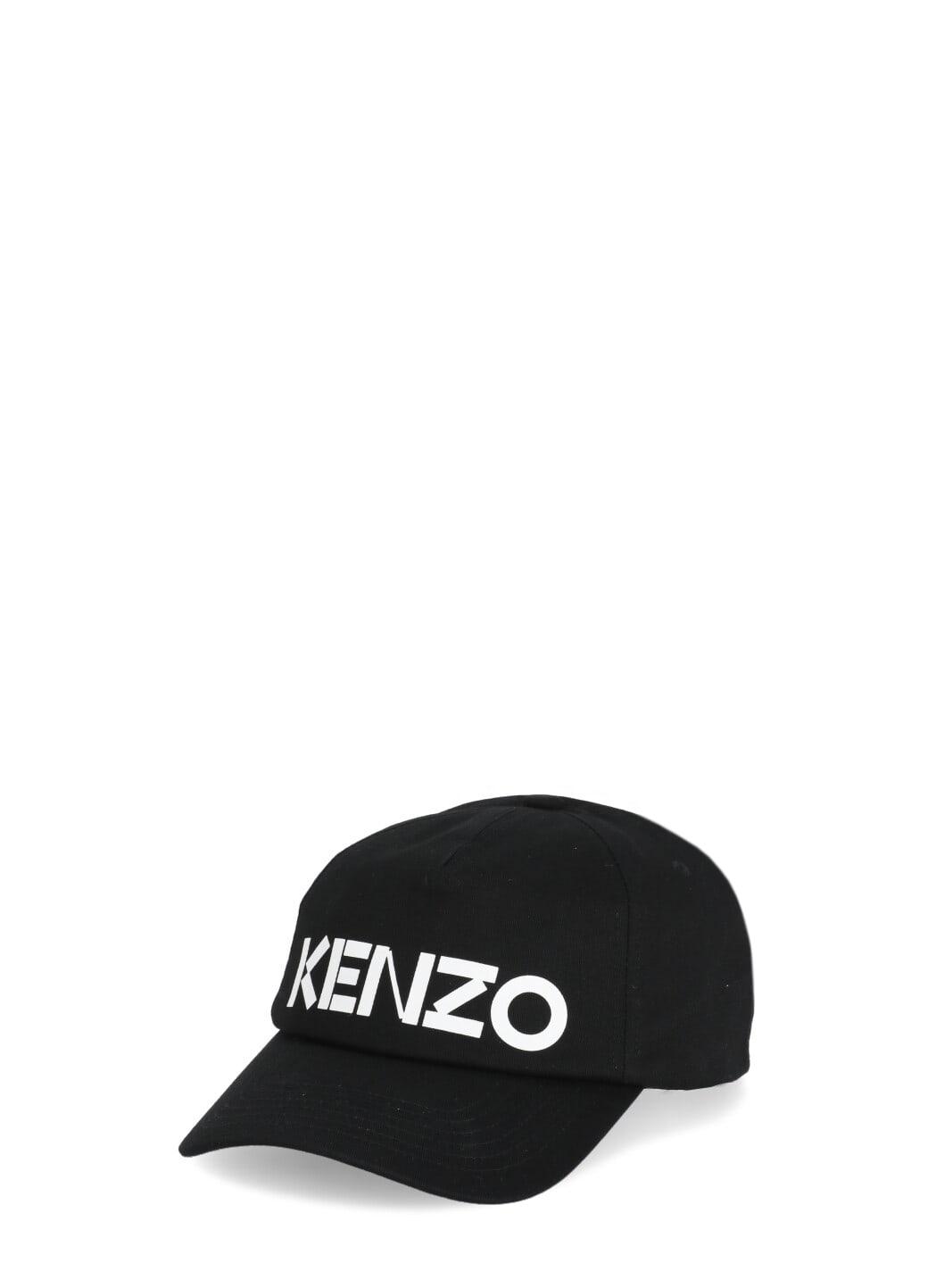 kenzo logo baseball cap