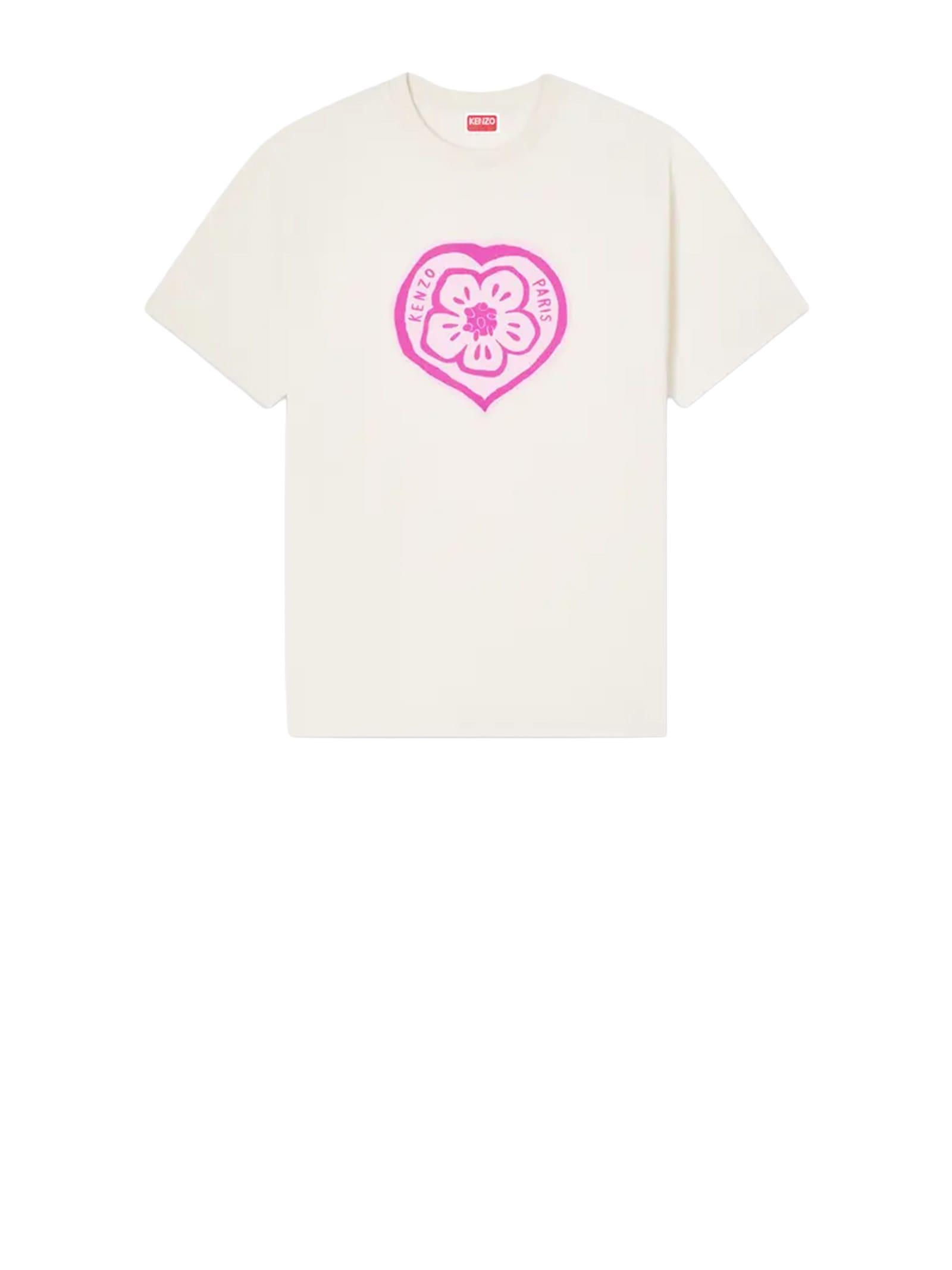kenzo t-shirts and polos beige