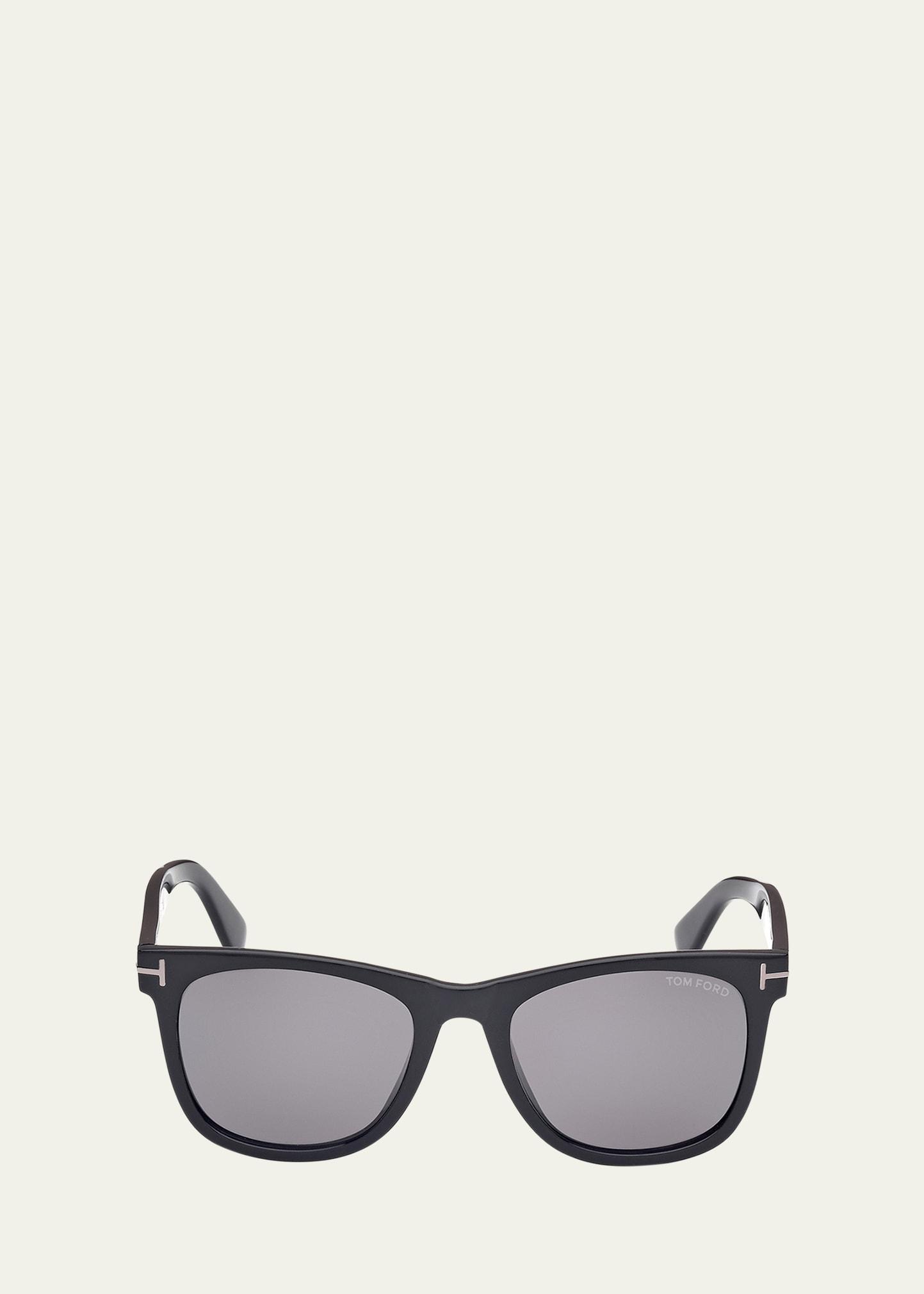 kevyn polarized acetate square sunglasses