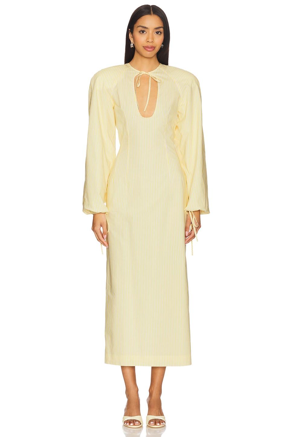 keyhole maxi dress
