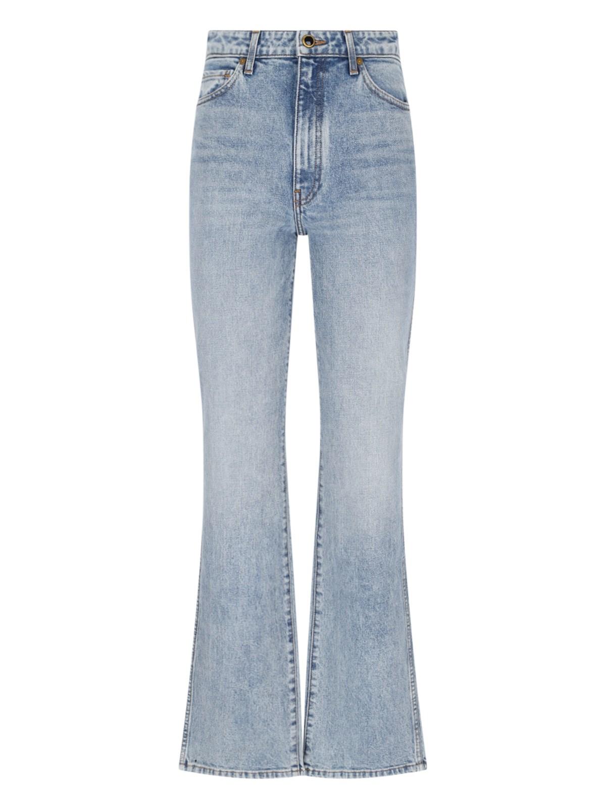 khaite ‘danielle' bootcut jeans