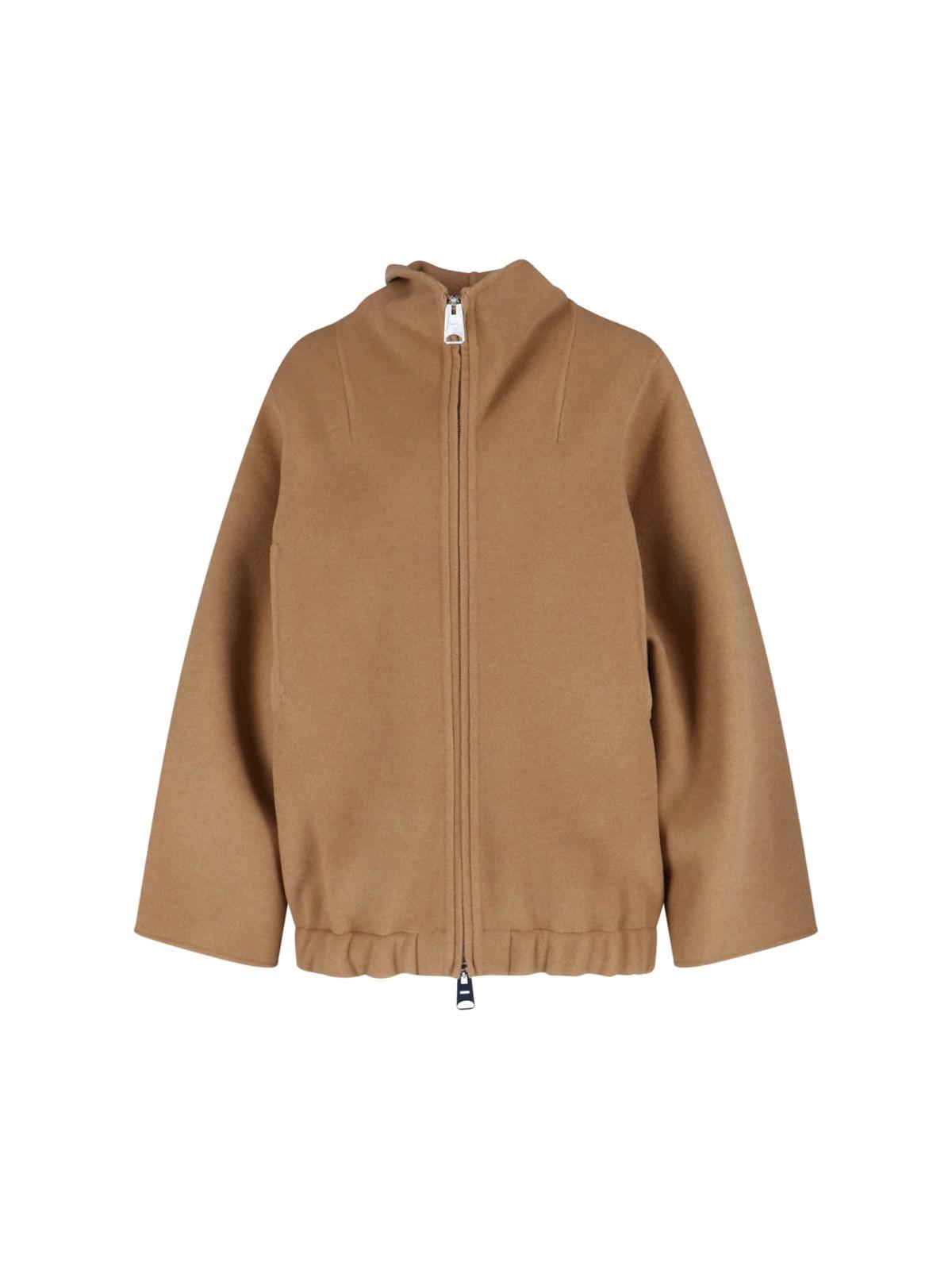 khaite 'garret' zip jacket