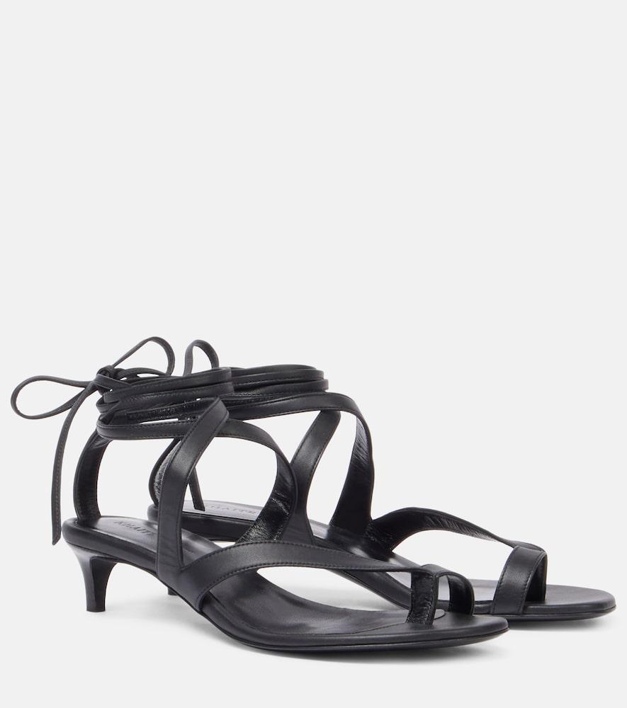 khaite aimee 35 leather sandals