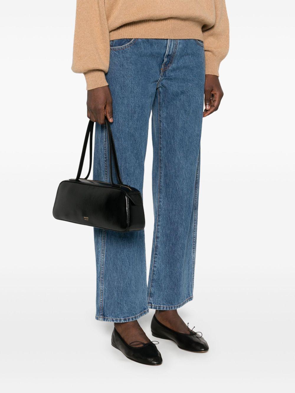 khaite bags black outer: calf leather - women