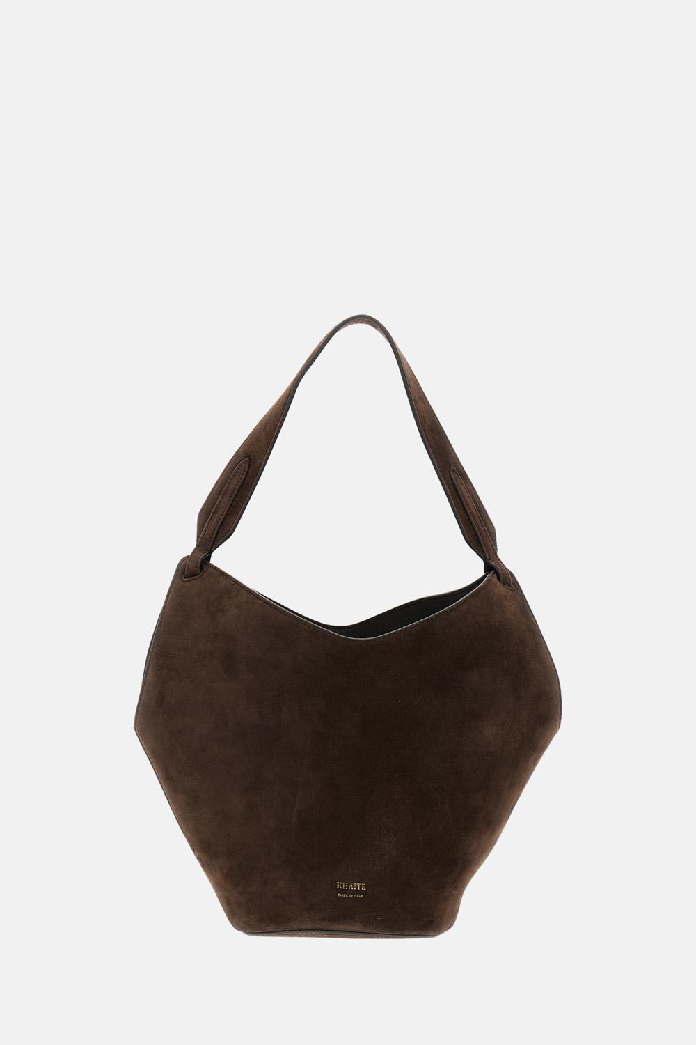 khaite bags brown calfskin - women