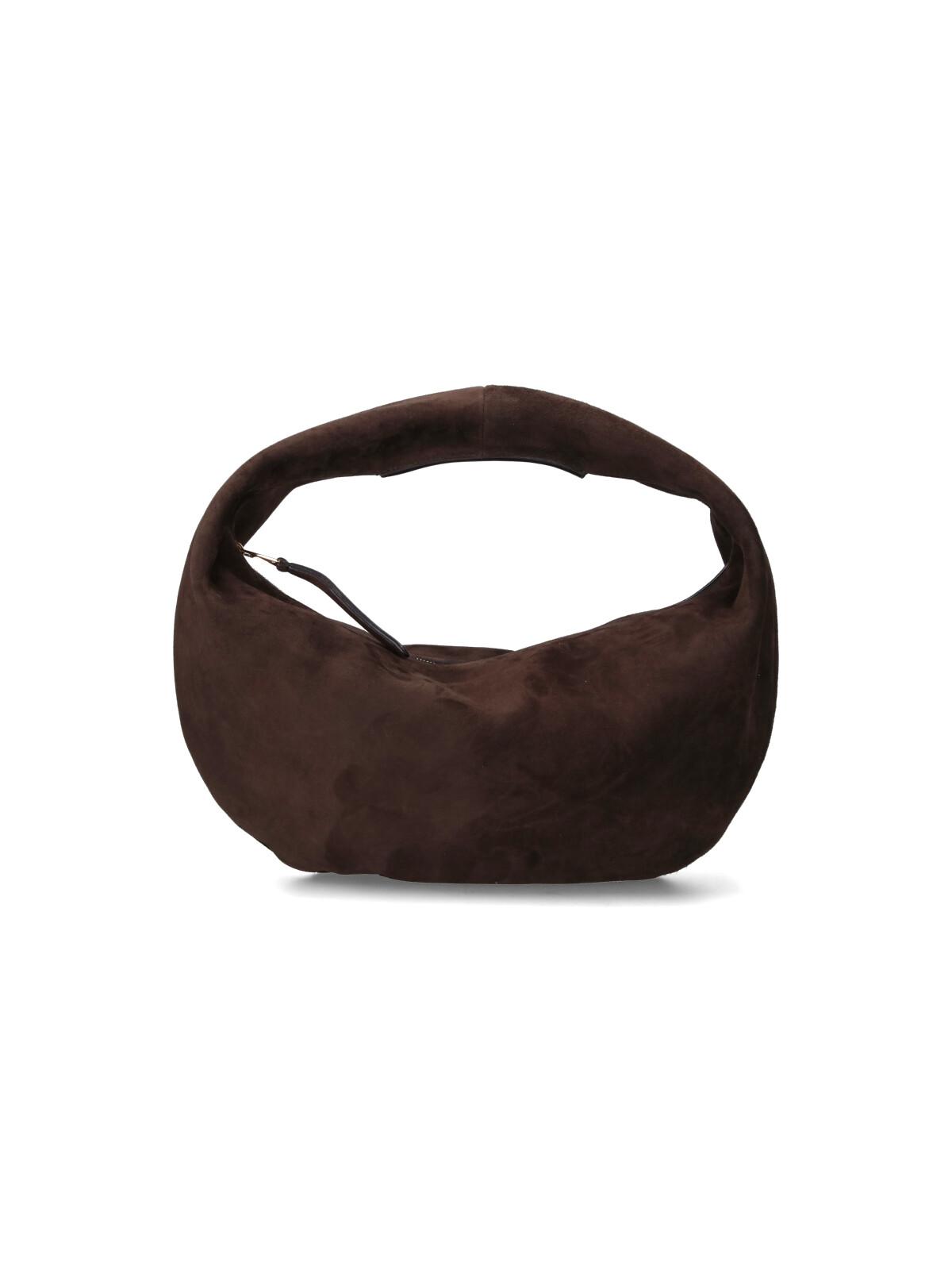 khaite bags brown leather - women