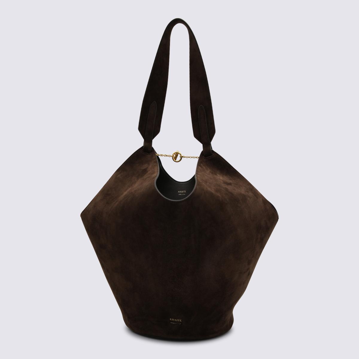 khaite bags dark brown _le - women