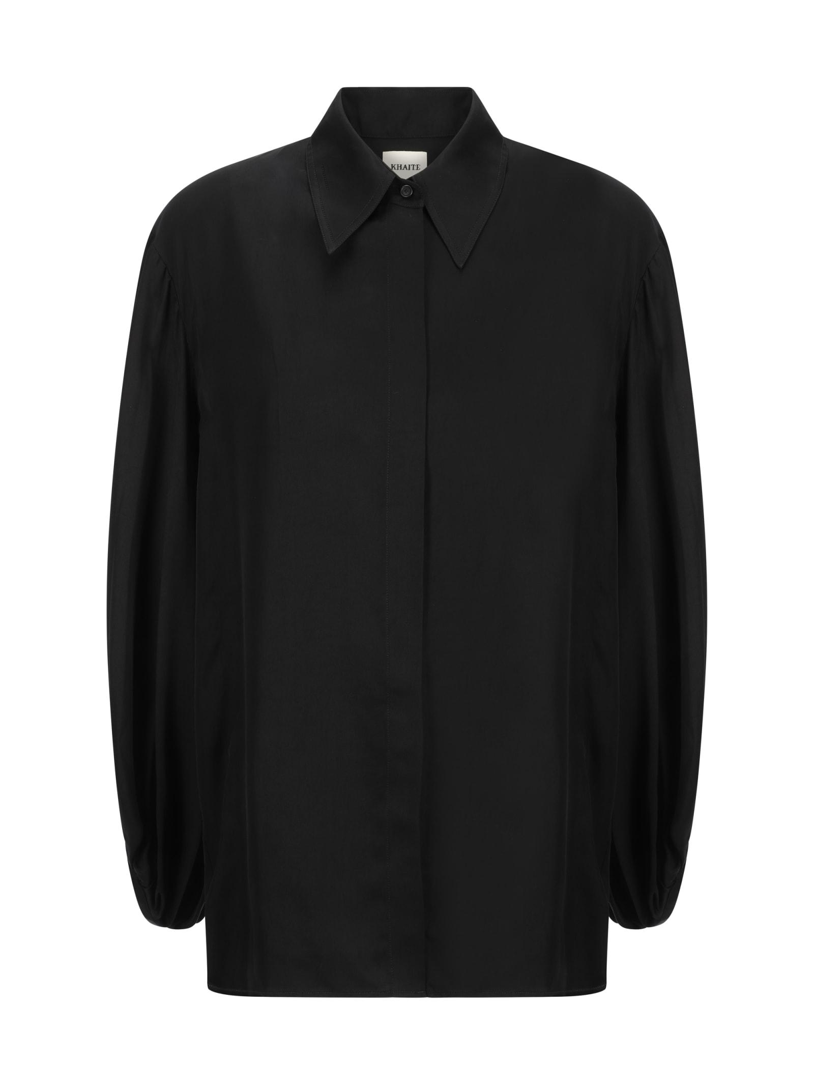 khaite bam shirt
