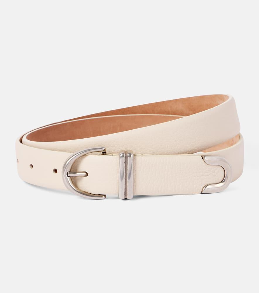 khaite bambi leather belt