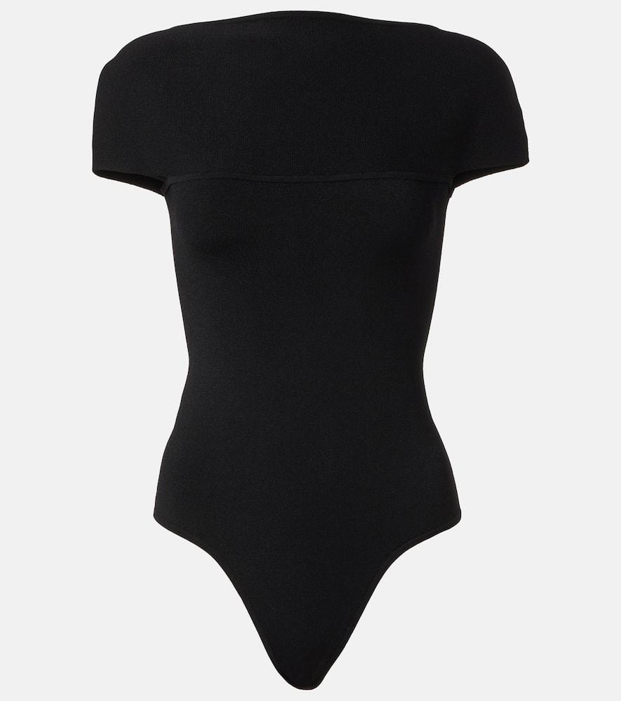 khaite basile jersey bodysuit