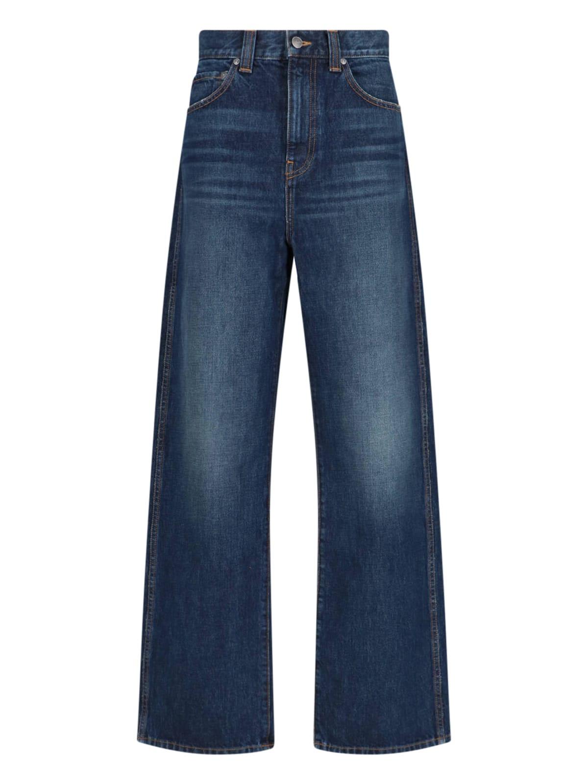 khaite bonnie straight jeans
