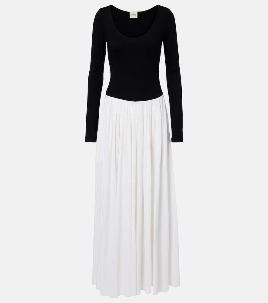 khaite carlotta maxi dress