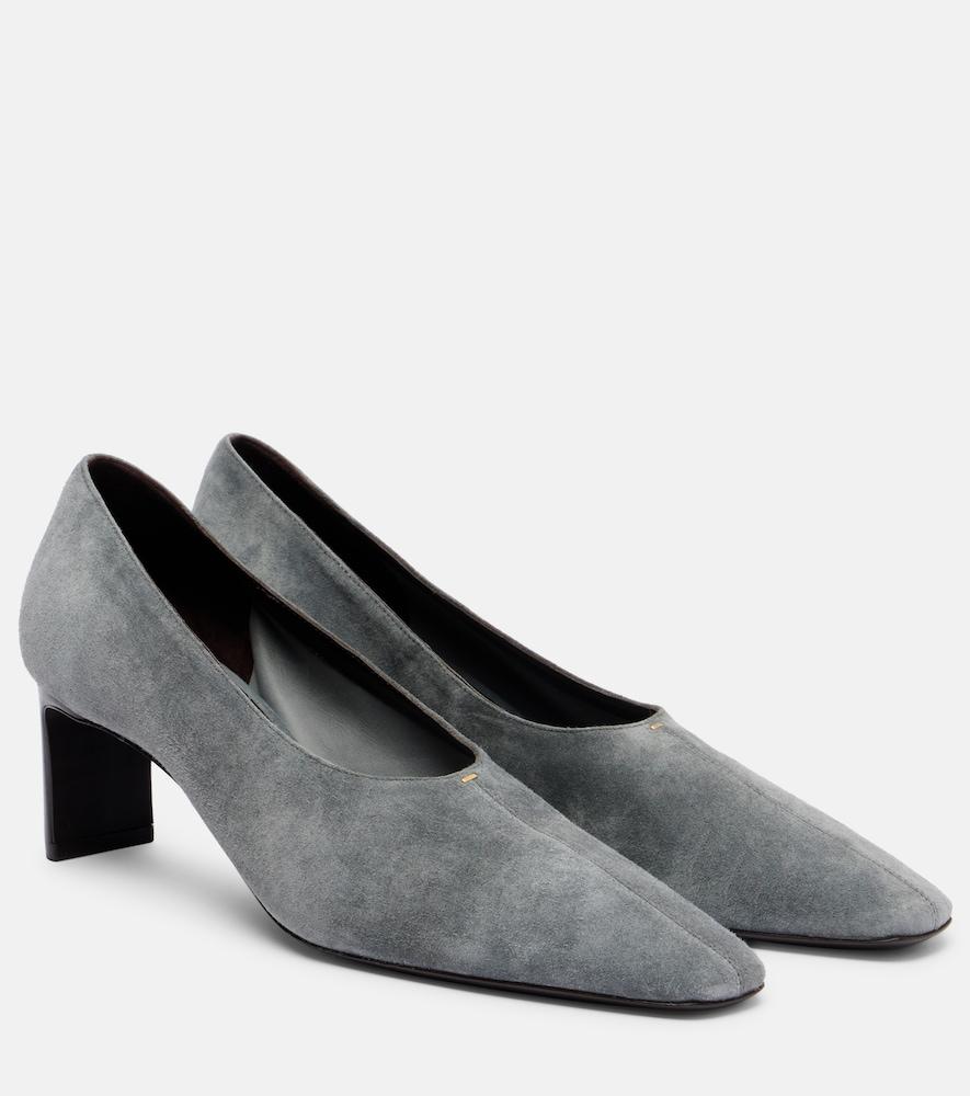 khaite cecilia 50 suede pumps