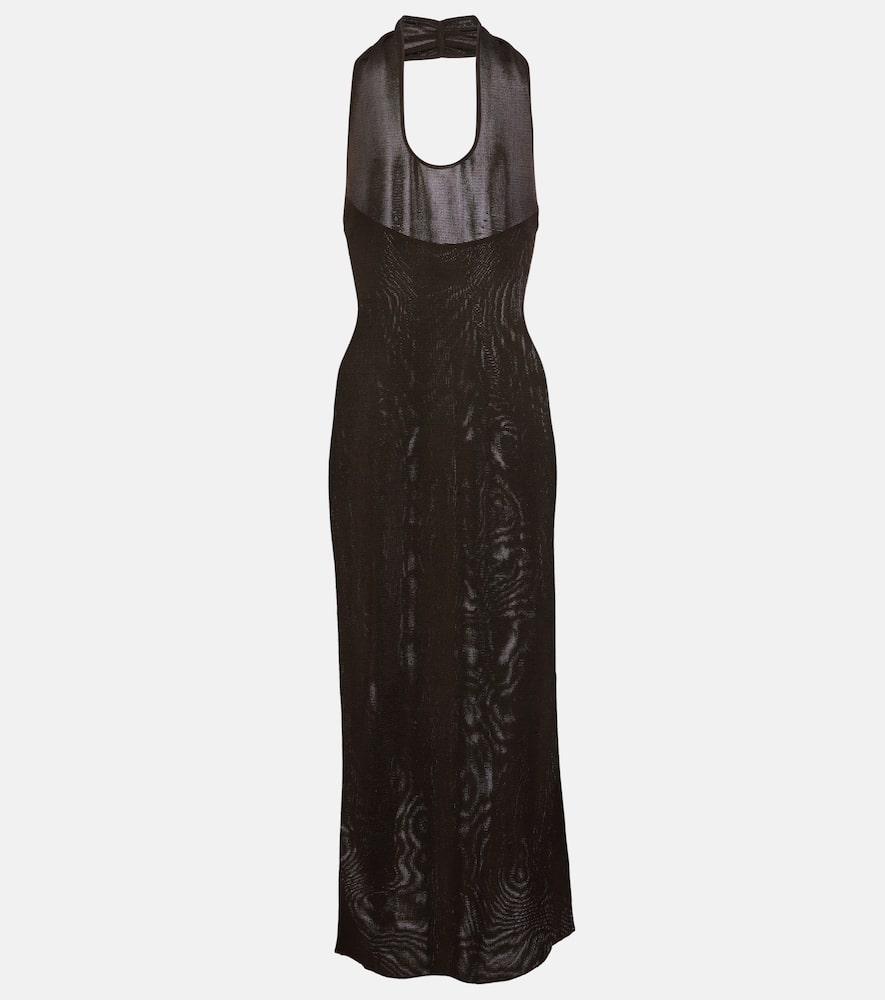 khaite coraline maxi dress