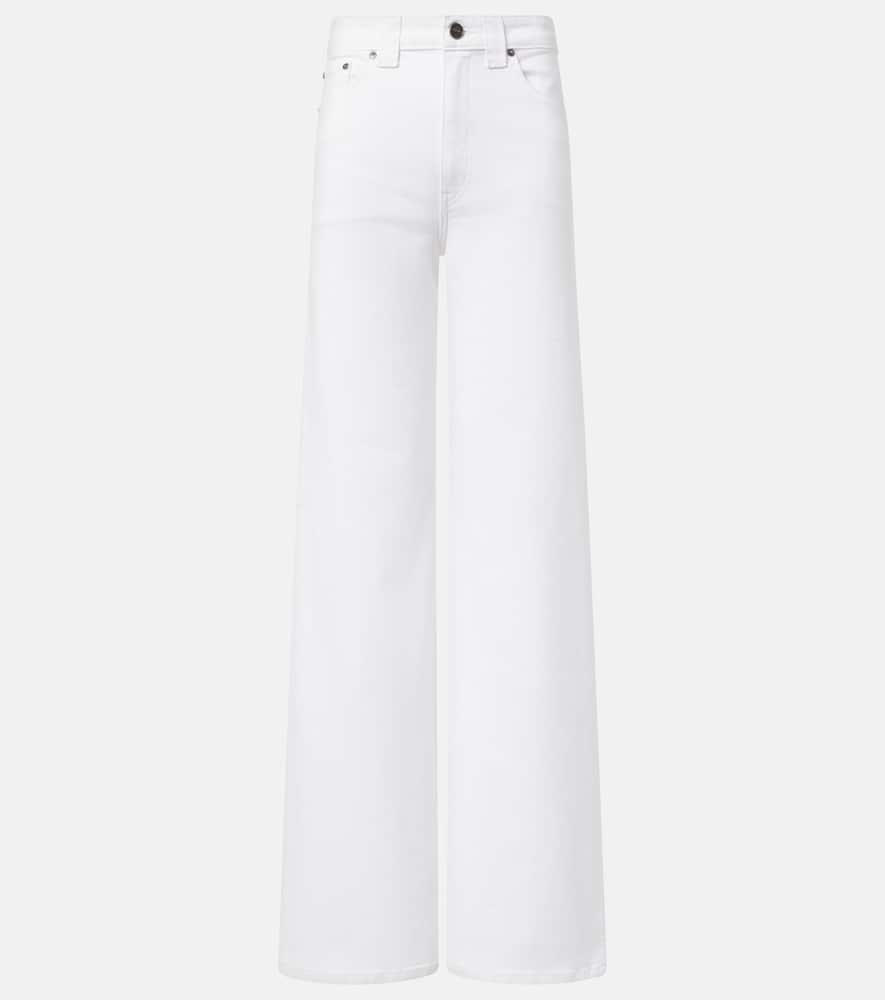 khaite dane flared jeans