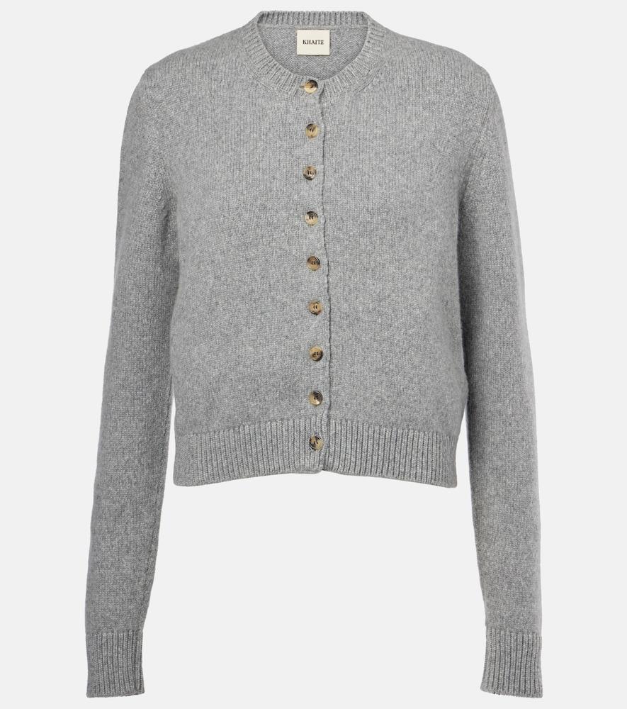 khaite everheart cashmere cardigan