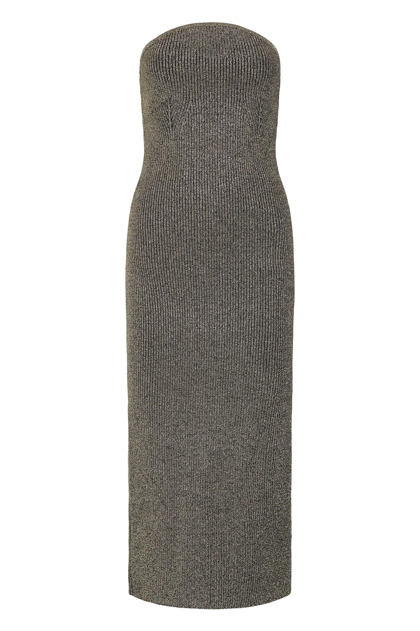 khaite fitted dress