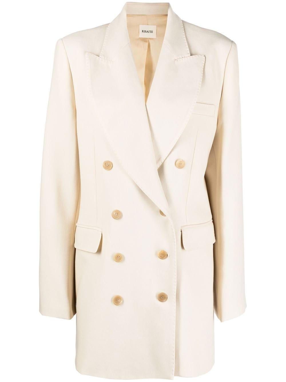 khaite jackets black outer: virgin wool - women