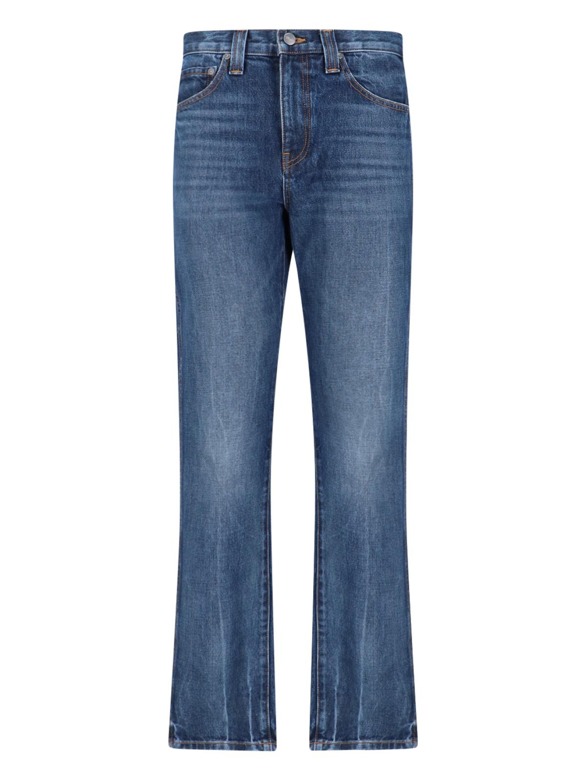 khaite jeans blue cotton - women