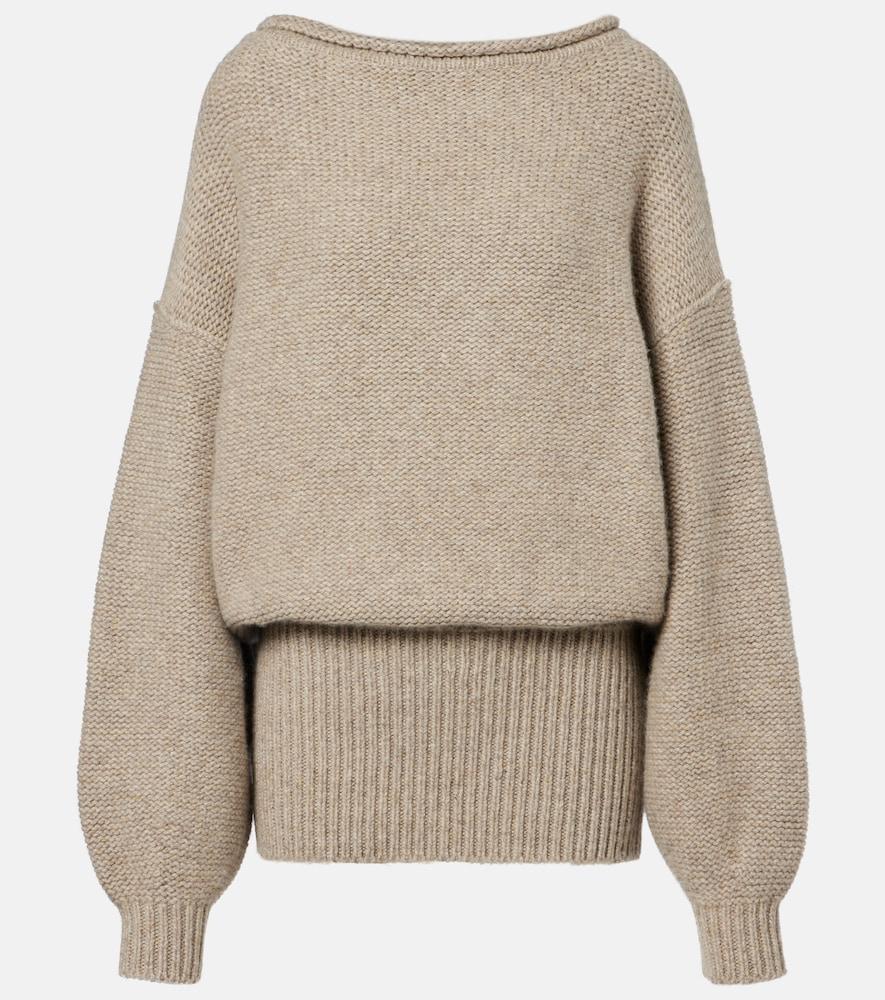 khaite jonte cashmere sweater