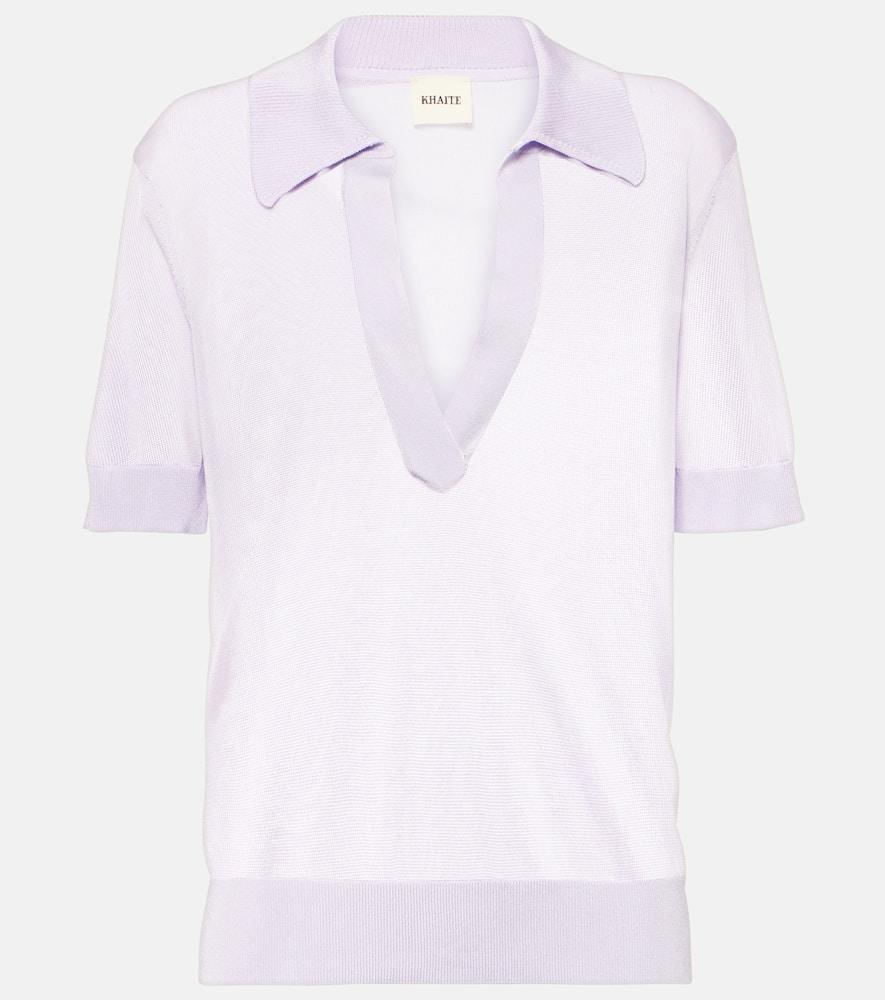 khaite julita jersey top