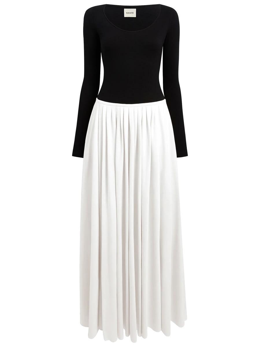 khaite long dress carlotta