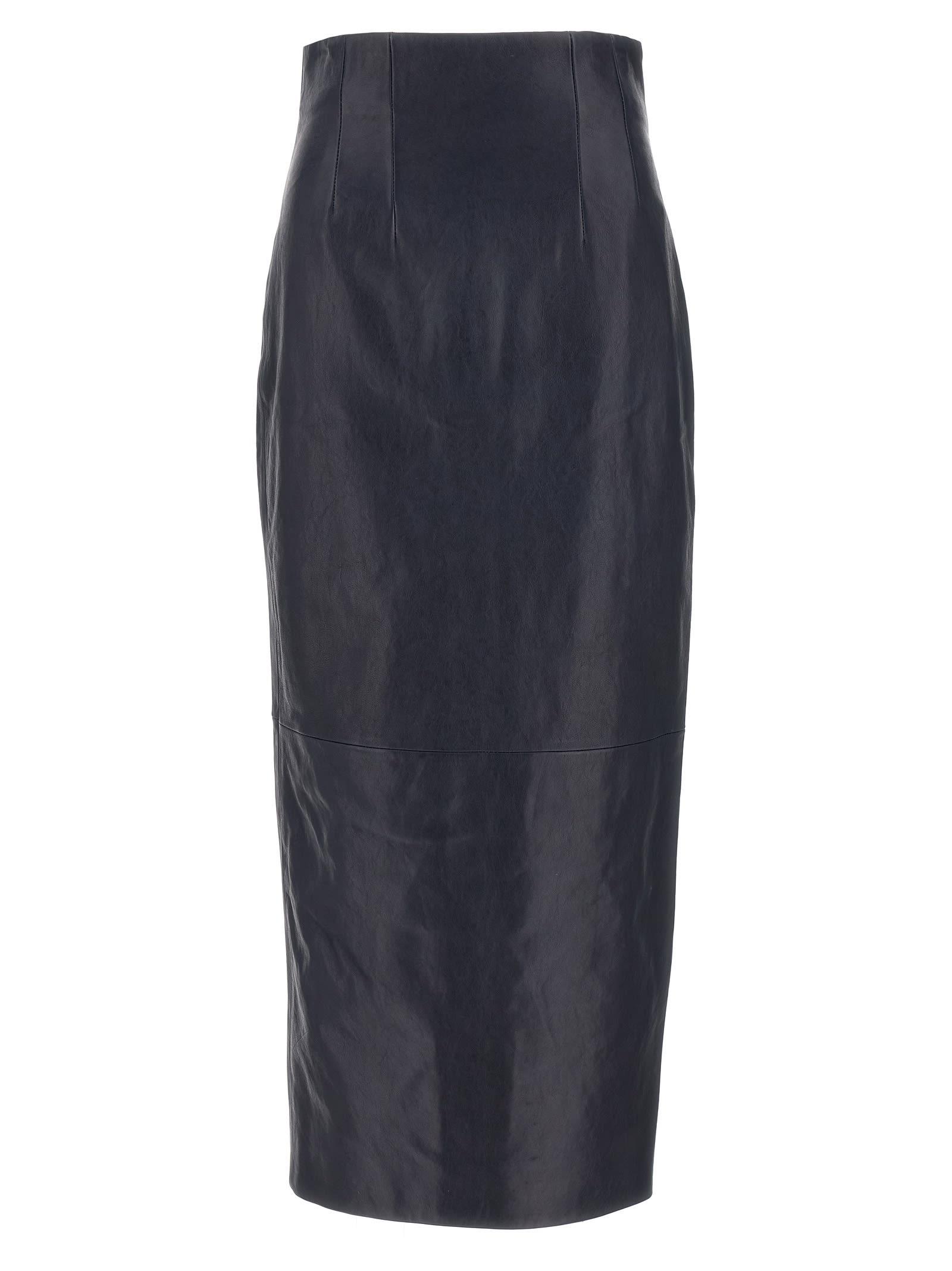 khaite loxley skirt