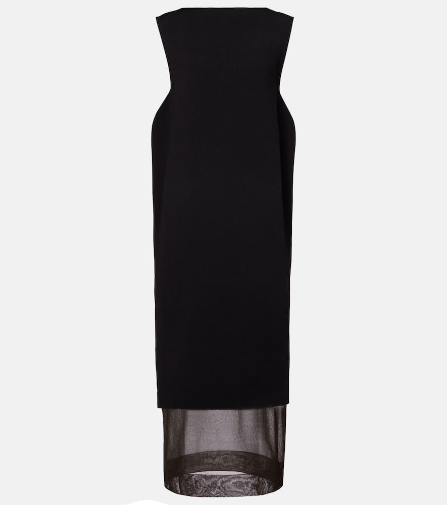 khaite malik maxi dress