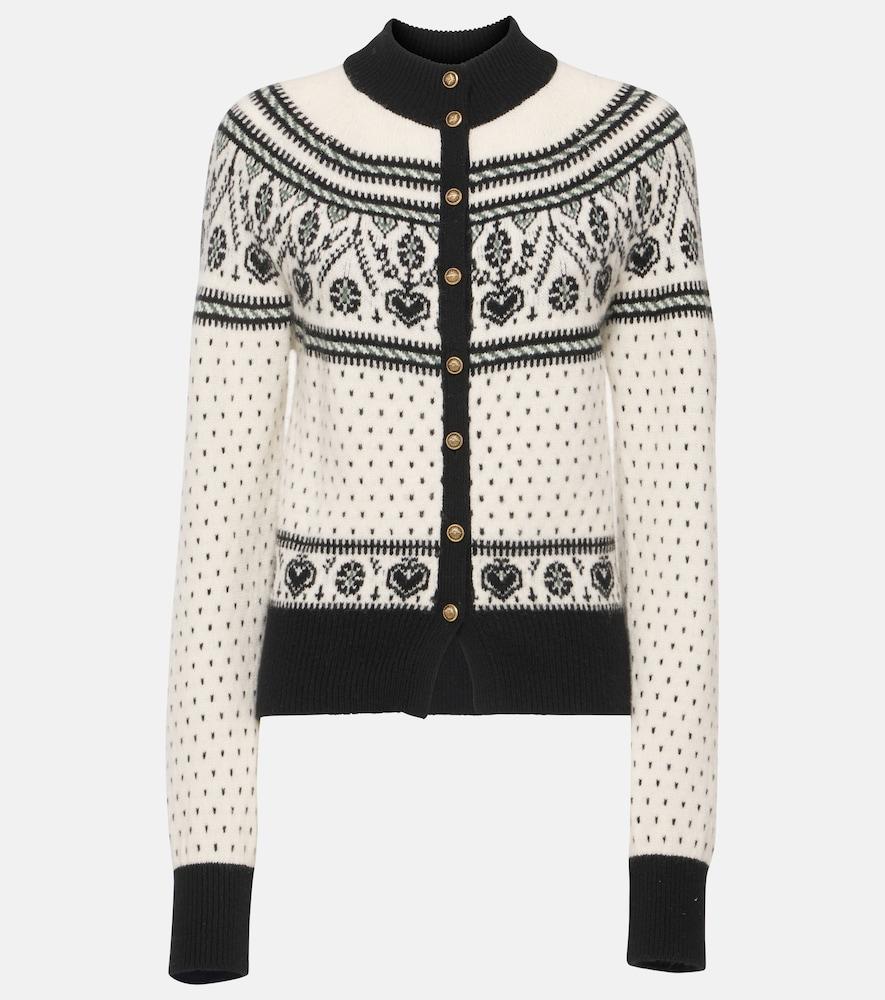 khaite marc jacquard cashmere