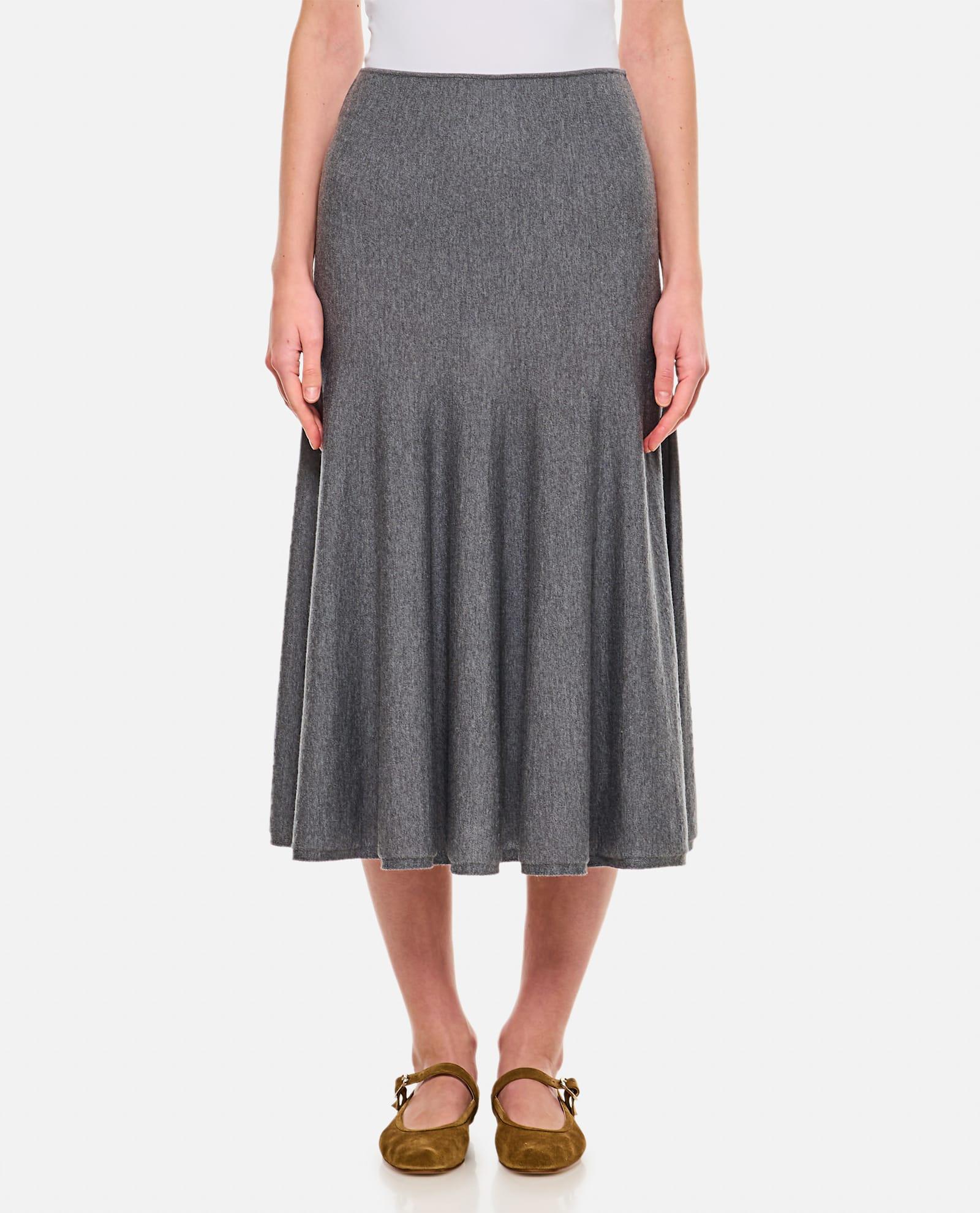 khaite mayu full midi skirt