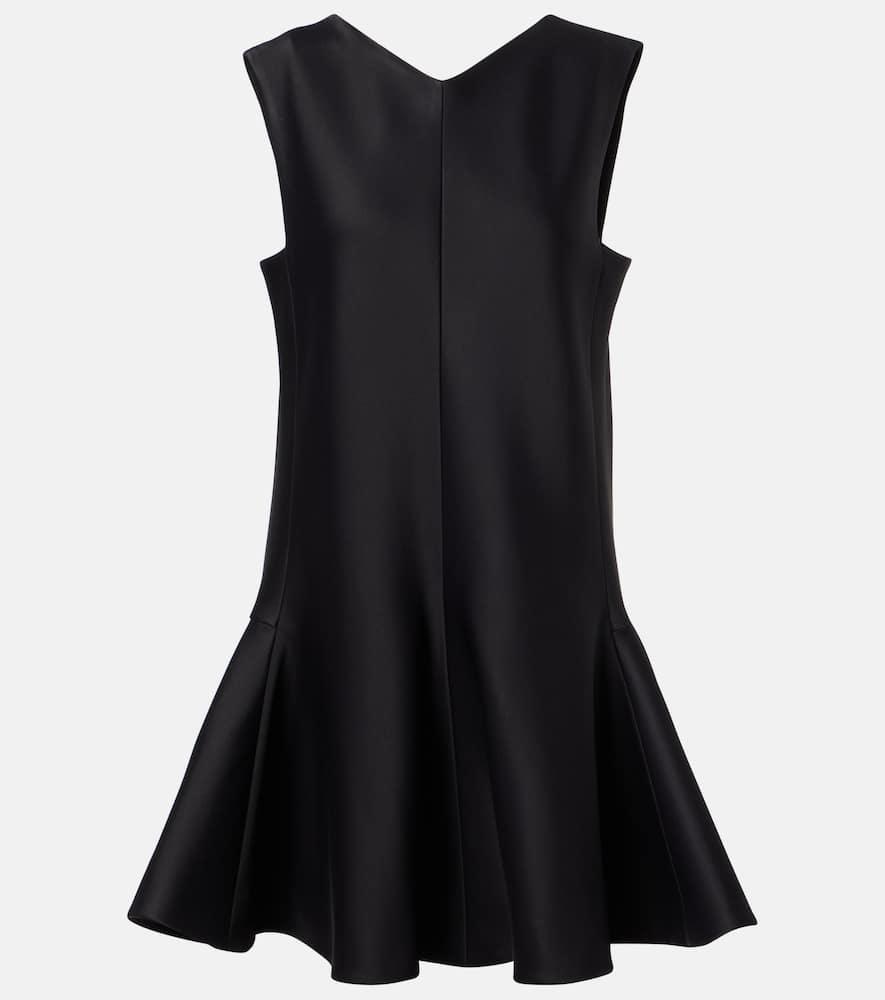 khaite mel crêpe minidress