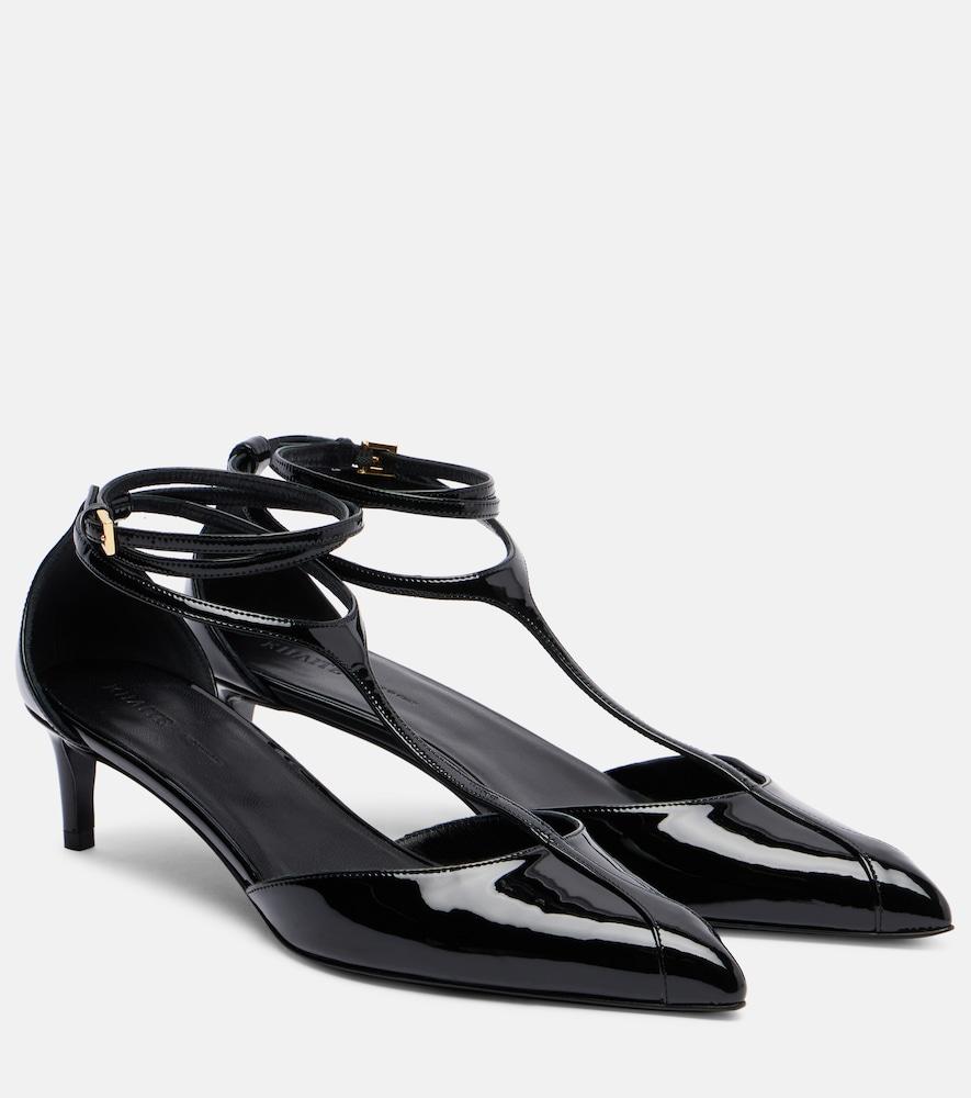 khaite mia patent leather pumps
