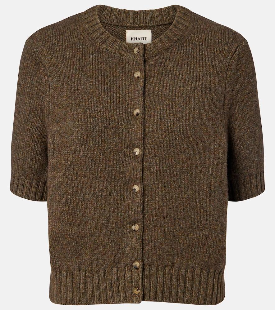 khaite nora cashmere cardigan