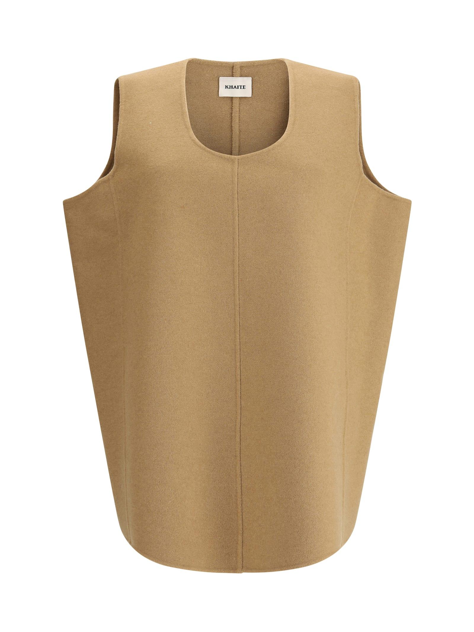 khaite nyona wool dress