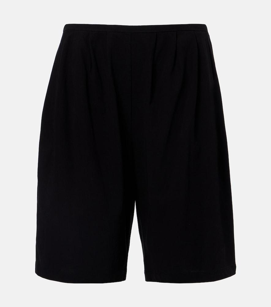 khaite poppy cotton shorts