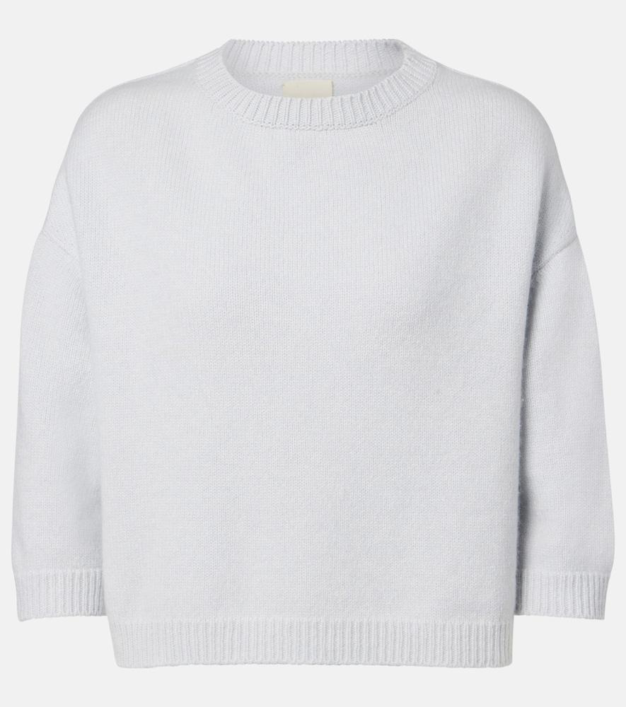 khaite sabina cropped cashmere sweater