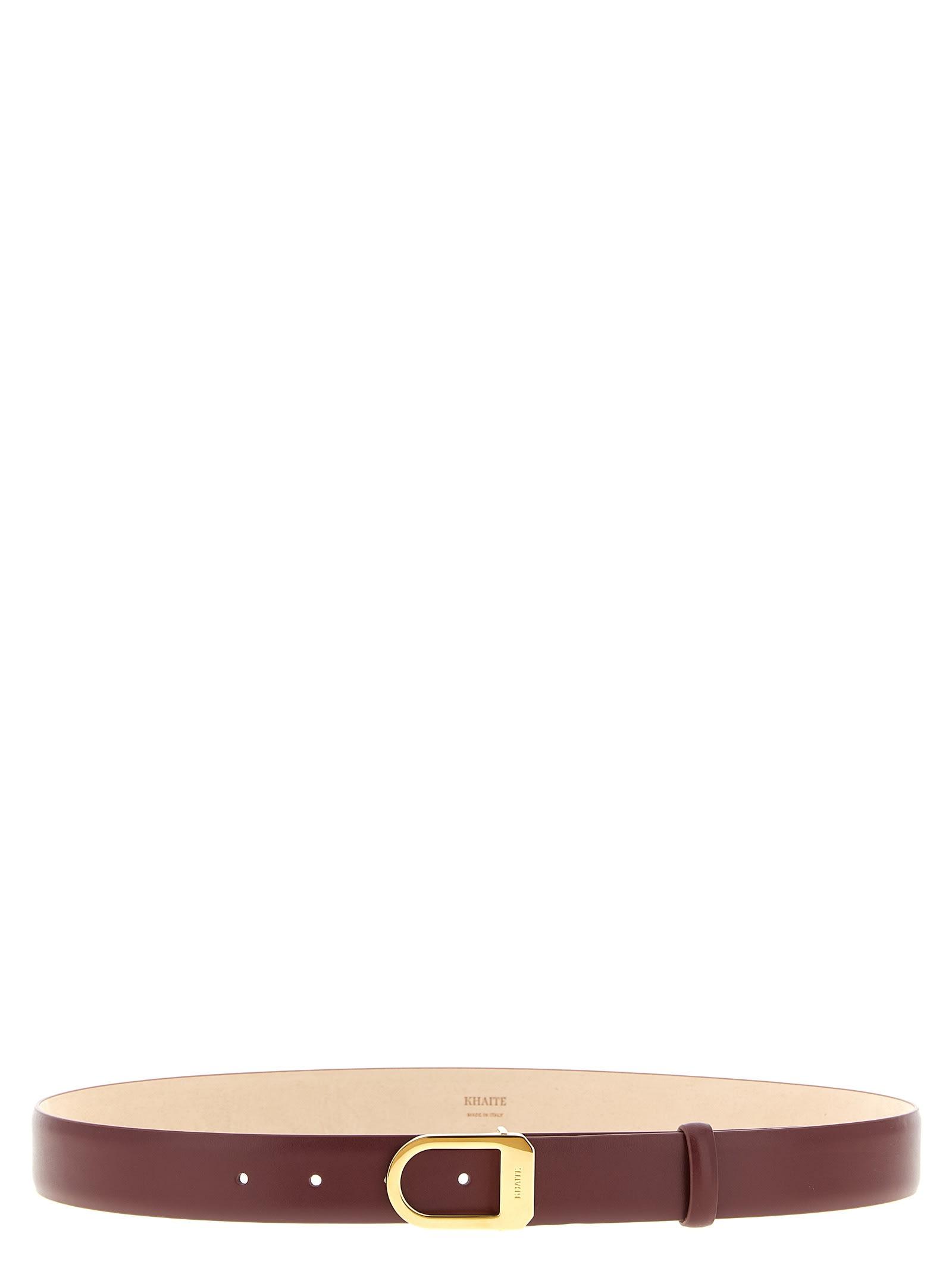 khaite saddle belt