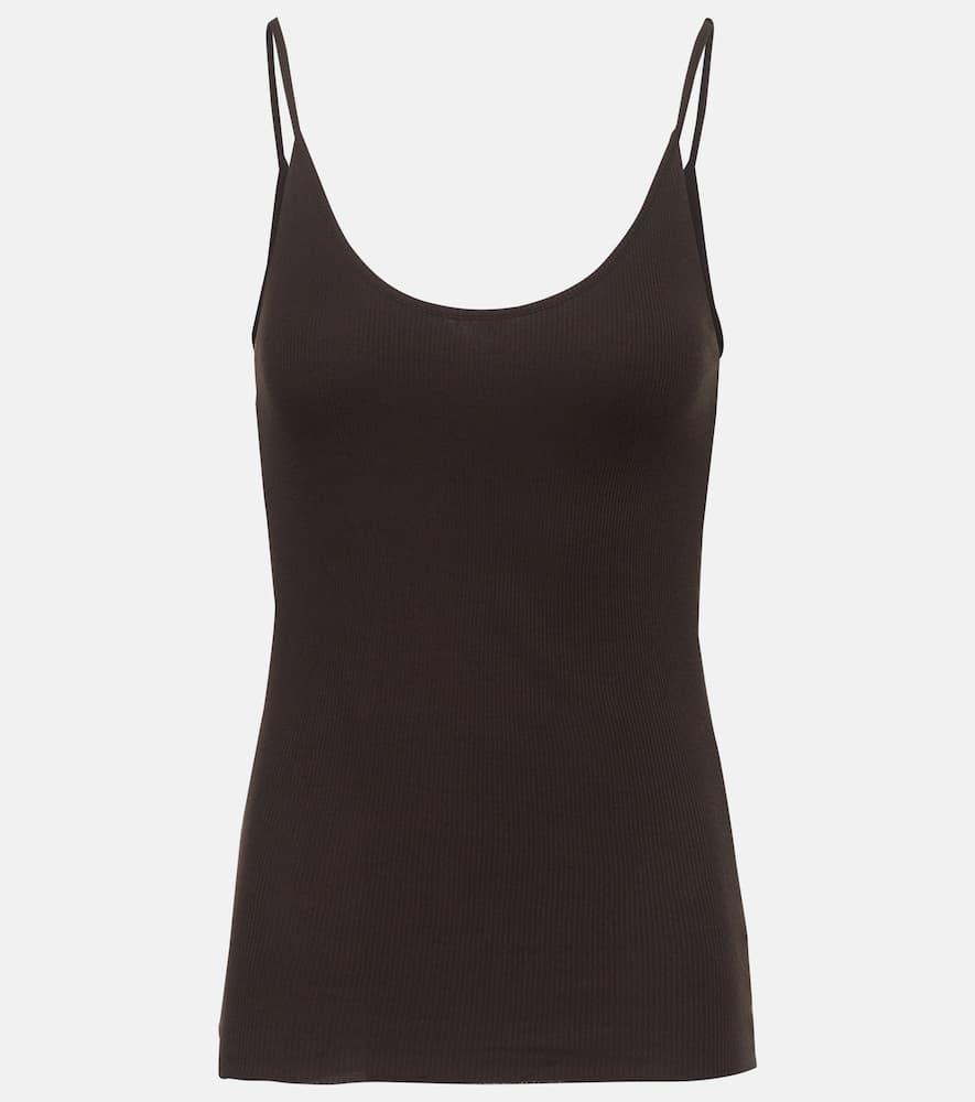 khaite selee jersey tank top
