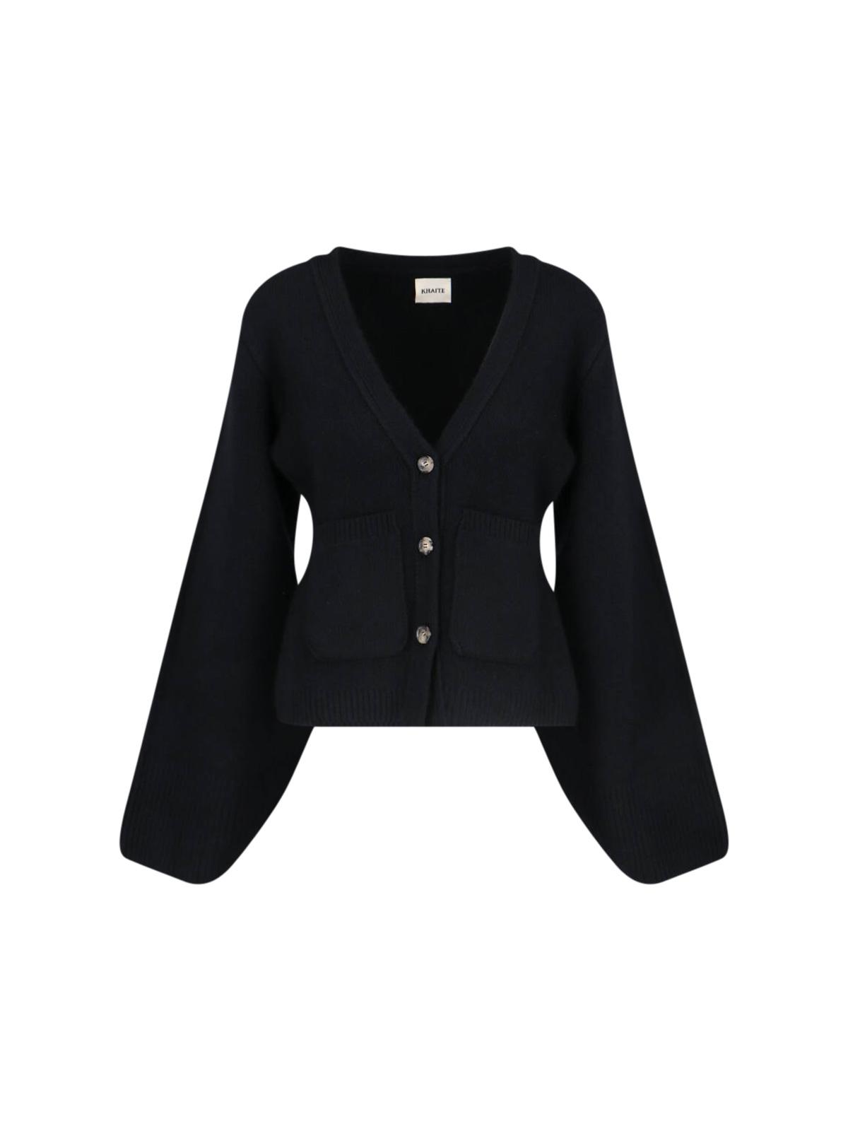 khaite sweaters black cashmere - women