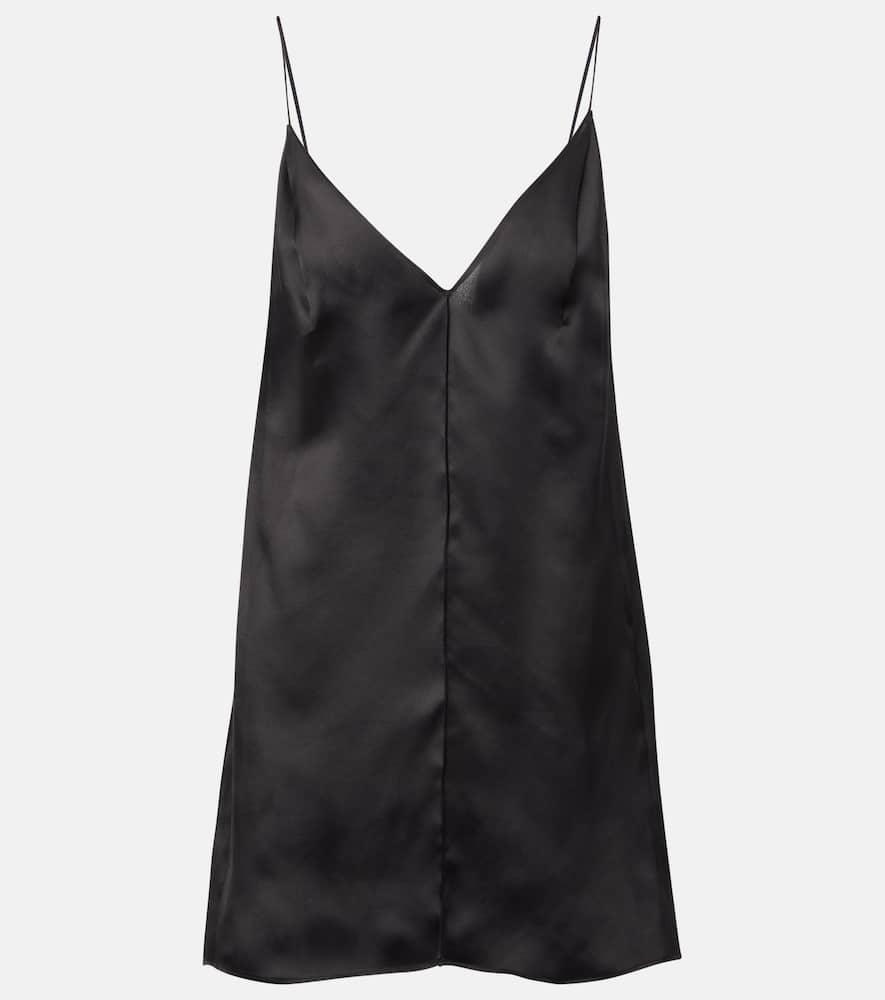 khaite talsie silk organza top