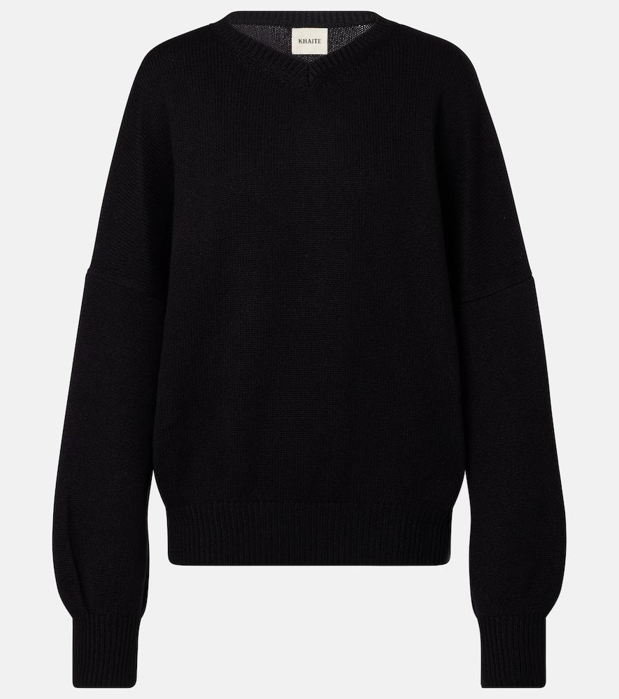 khaite wolfe cashmere sweater