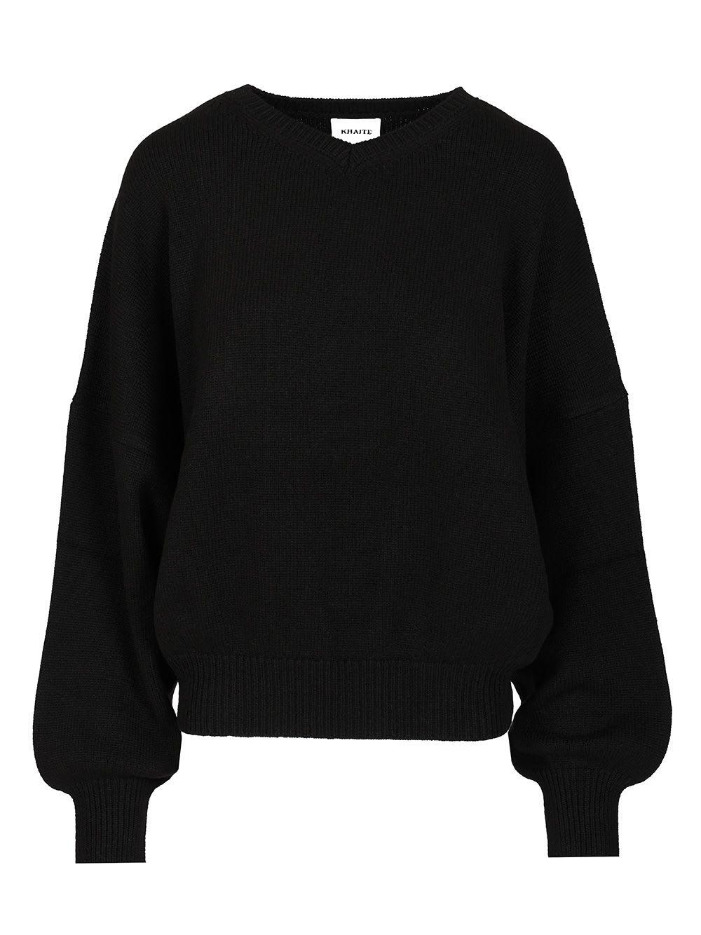 khaite wolfe sweater in cashmere