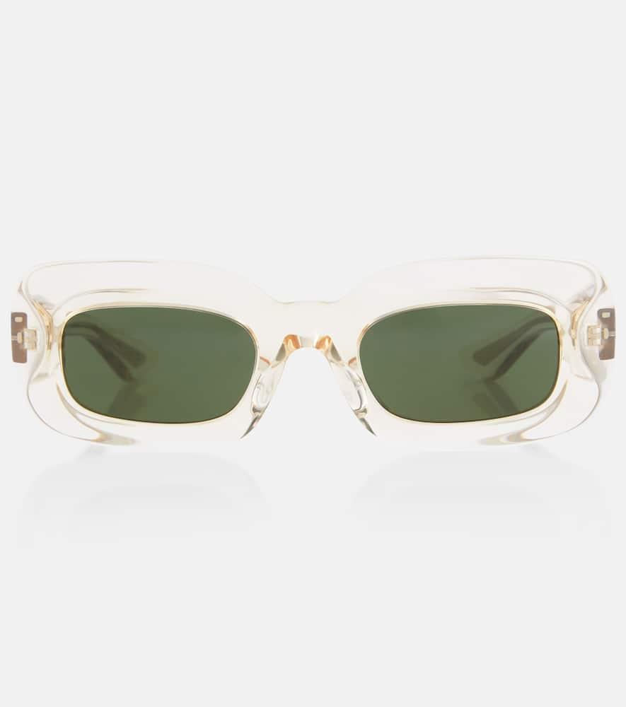 khaite x oliver peoples 1966c rectangular sunglasses