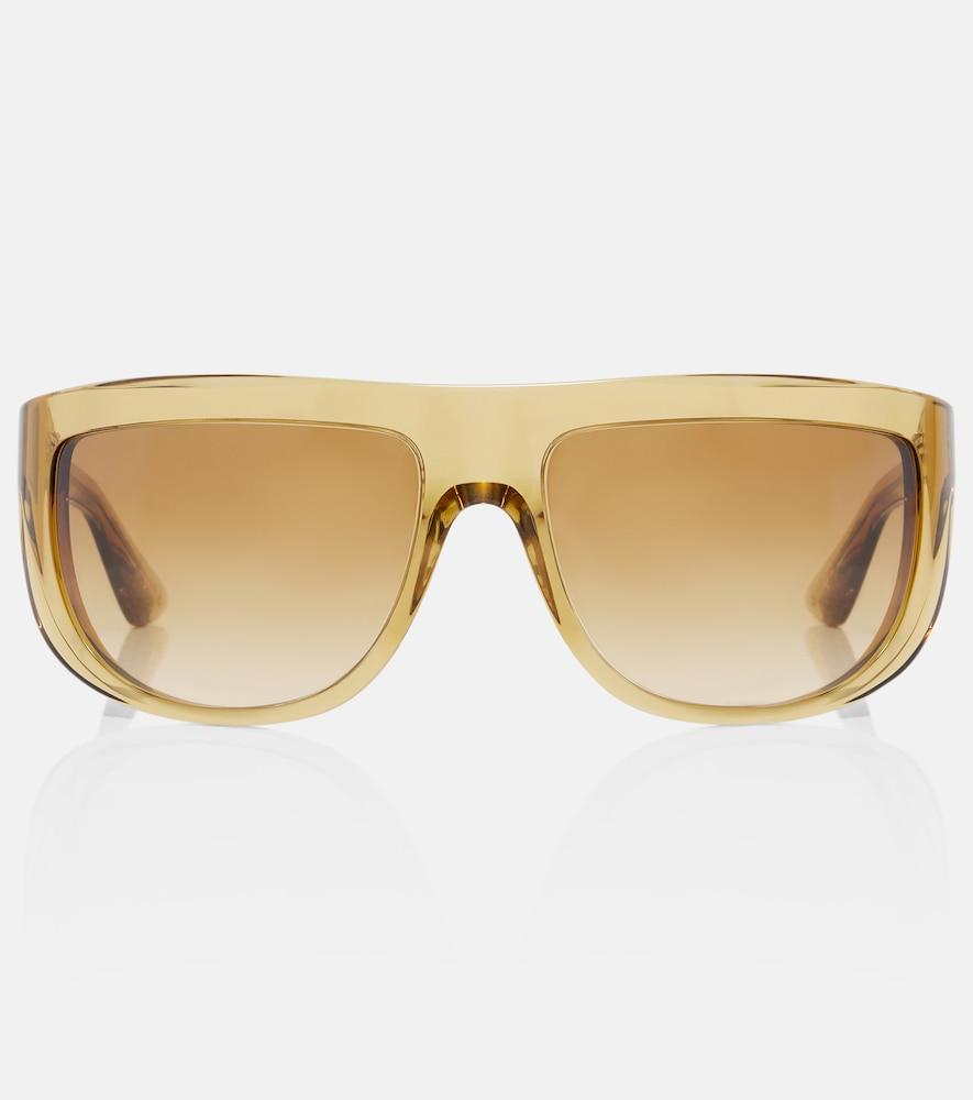khaite x oliver peoples 1974c oversized sunglasses