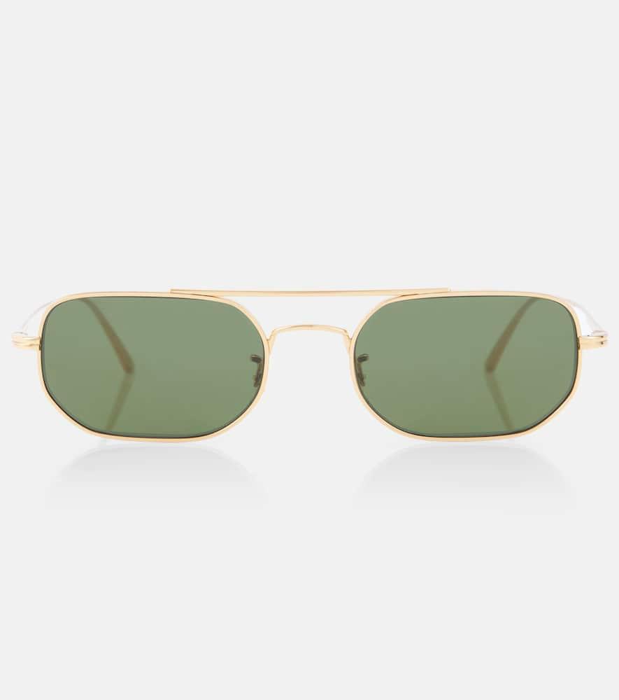 khaite x oliver peoples 1989c aviator sunglasses