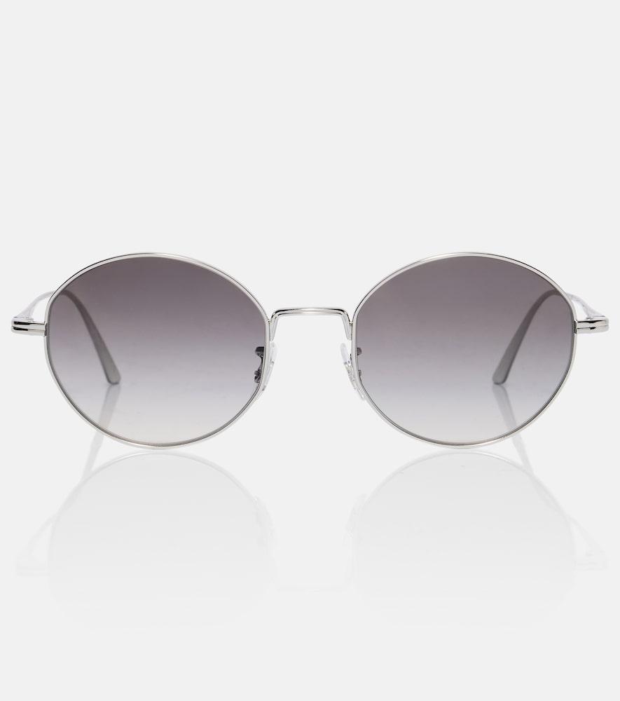 khaite x oliver peoples 1994c round sunglasses